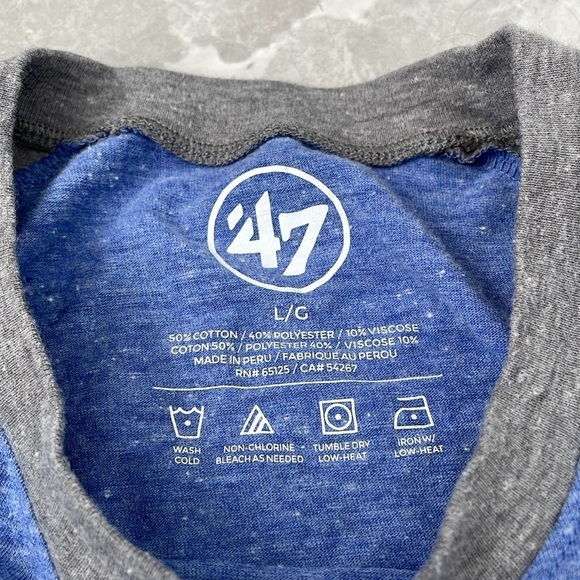 Women's ‘47 MLB Texas Rangers Baseball Short Sleeve Shirt Large - Picture 15 of 15